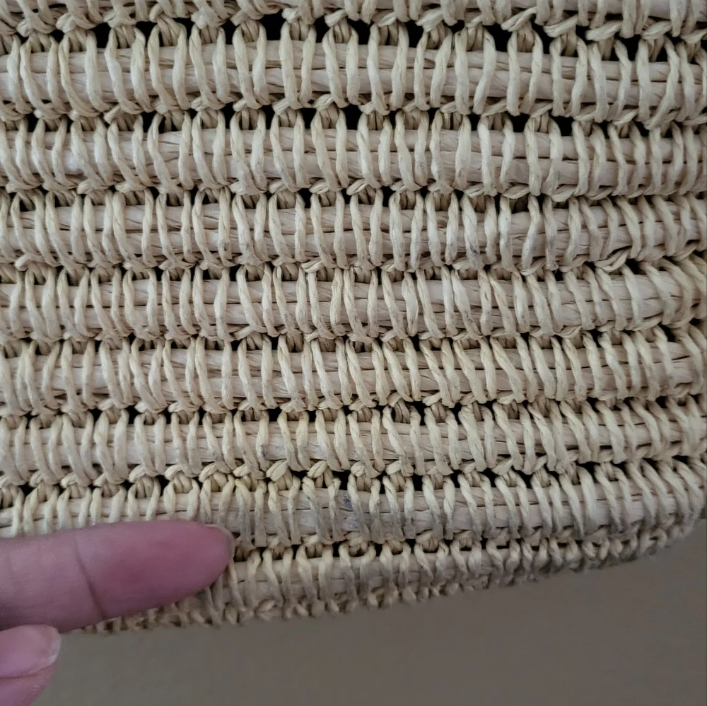 Talbots Straw Tote Purse - Picture 14 of 14